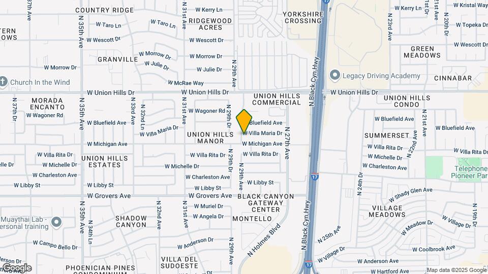 2839 W Villa Maria Dr Map and Location Details
