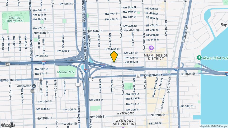 280 NW 39th St Map and Location Details