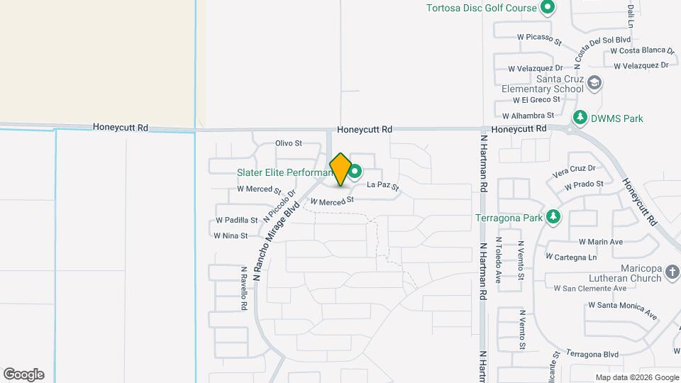 37517 W La Paz St Map and Location Details