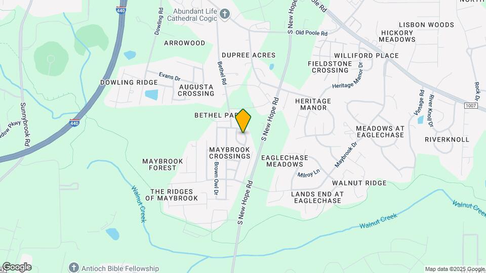 1428 Cricket Ridge Dr Map and Location Details