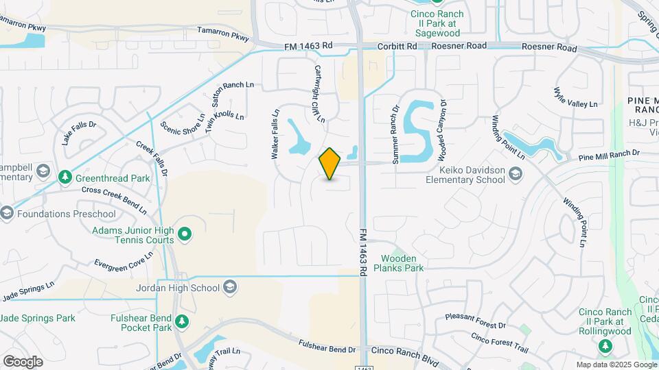 27534 Fleming Bluff Ct Map and Location Details