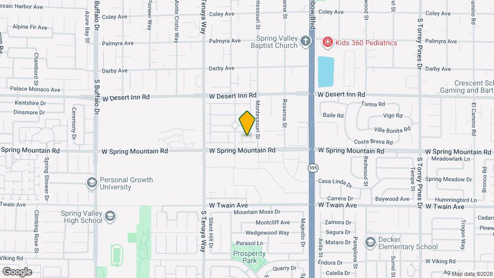 7146 Flowering Rose Ave Map and Location Details