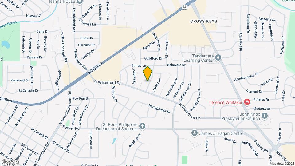 1635 Trotterway Dr Map and Location Details
