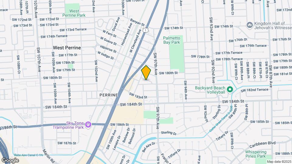 9785 SW 181st Ter Map and Location Details