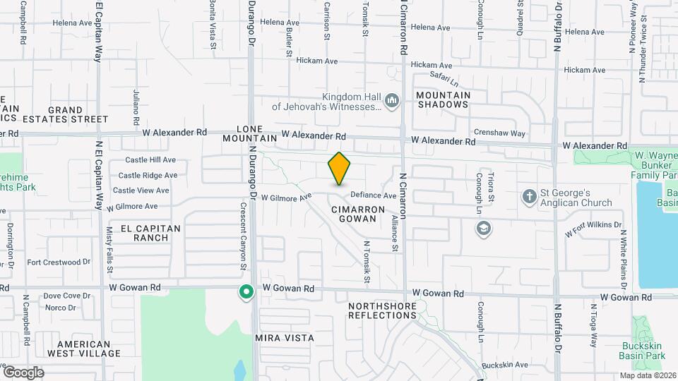 8244 W Gilmore Ave Map and Location Details