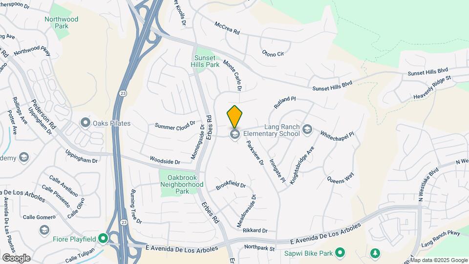 2133 Laurelwood Dr Map and Location Details