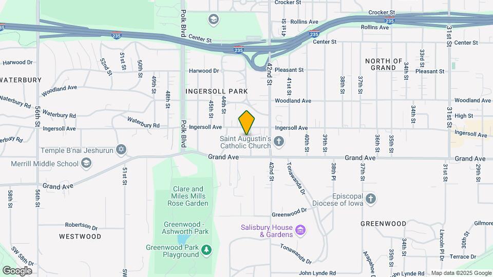 536 43rd St Map and Location Details