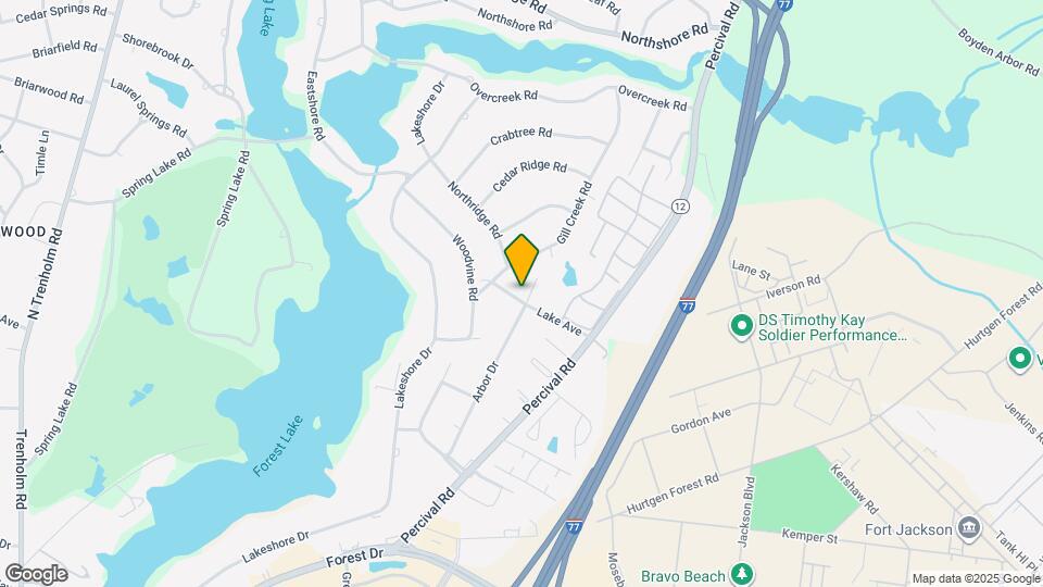 3423 Lake Ave Map and Location Details