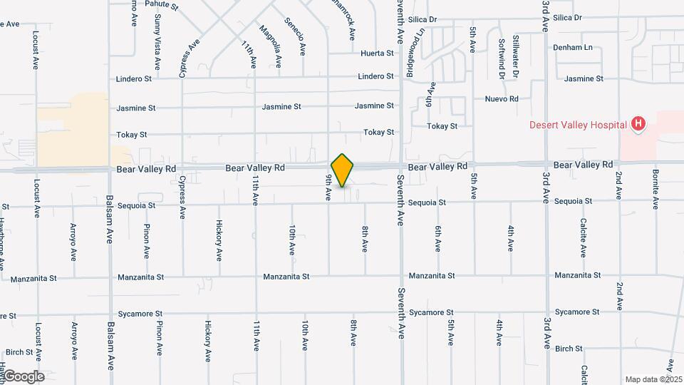15952 Sequoia Ave Map and Location Details