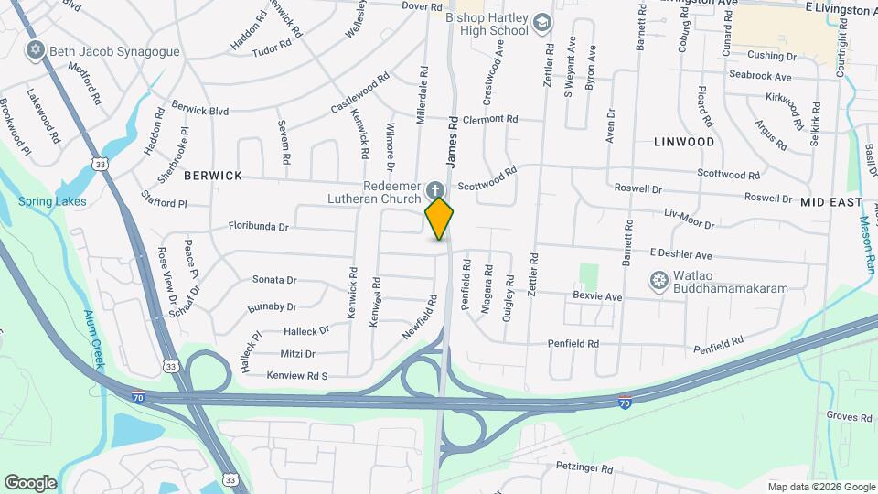 2950 Langfield Dr Map and Location Details