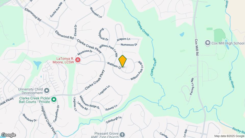 9816 Waltham Ct Map and Location Details