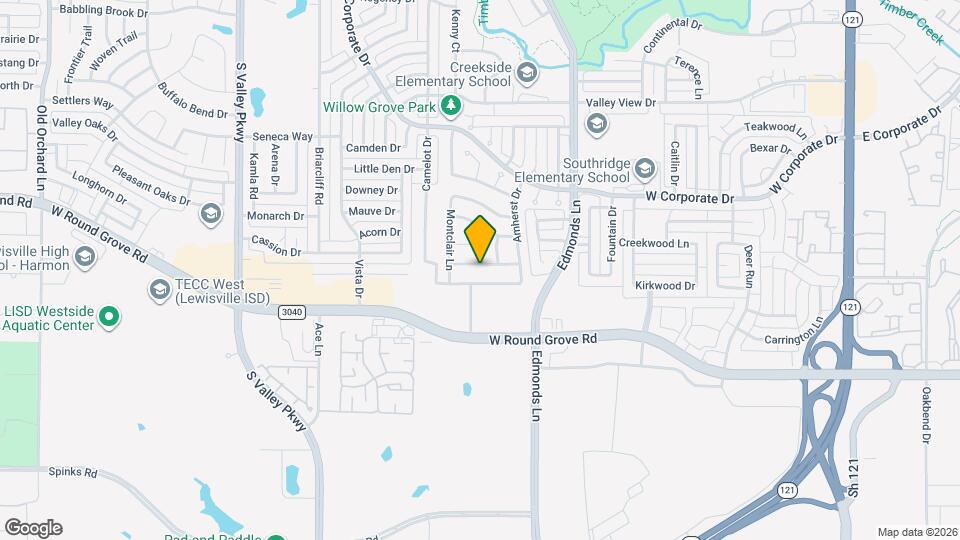 934 Highgate Dr Map and Location Details