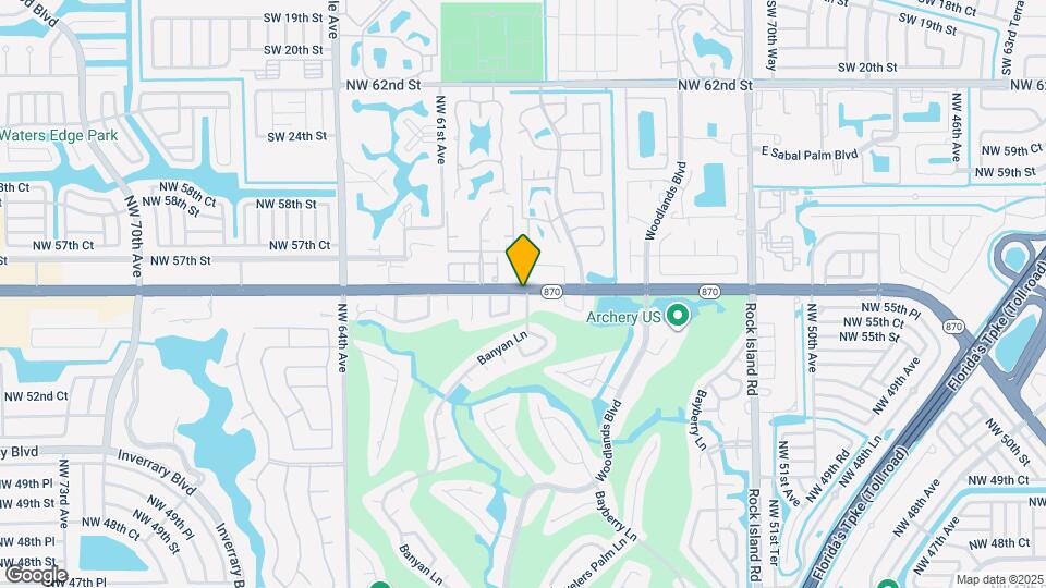 5906 NW 56th Pl Map and Location Details