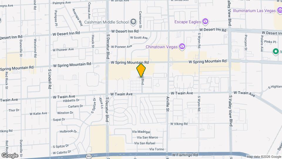 4610 W Sand Creek Ave Map and Location Details