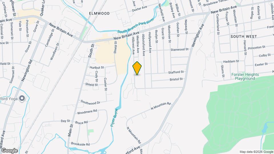 121 Hillcrest Ave Mapa y Detalles de la Ubicación