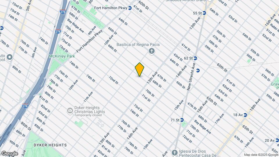 1242 Bay Ridge Ave Map and Location Details