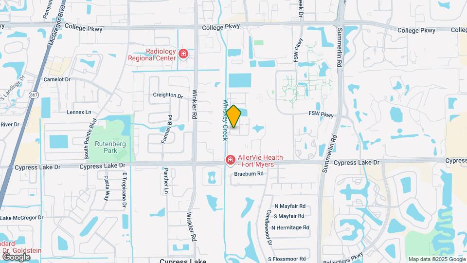 13303 Broadhurst Loop, Unit Cypress Lake Estates Mapa y Detalles de la Ubicación