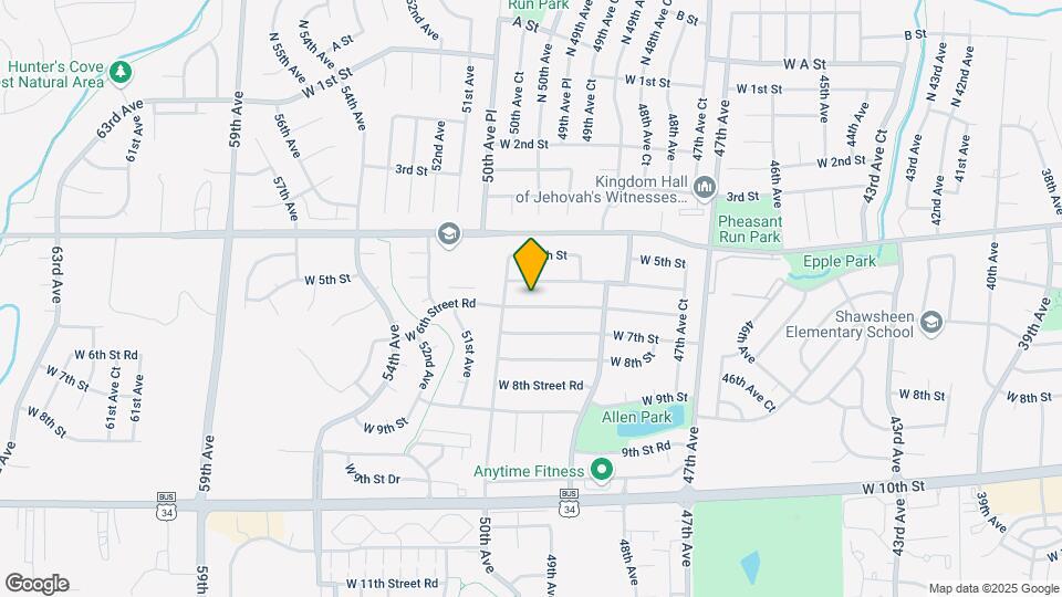 4977 W 6th Street Rd Map and Location Details