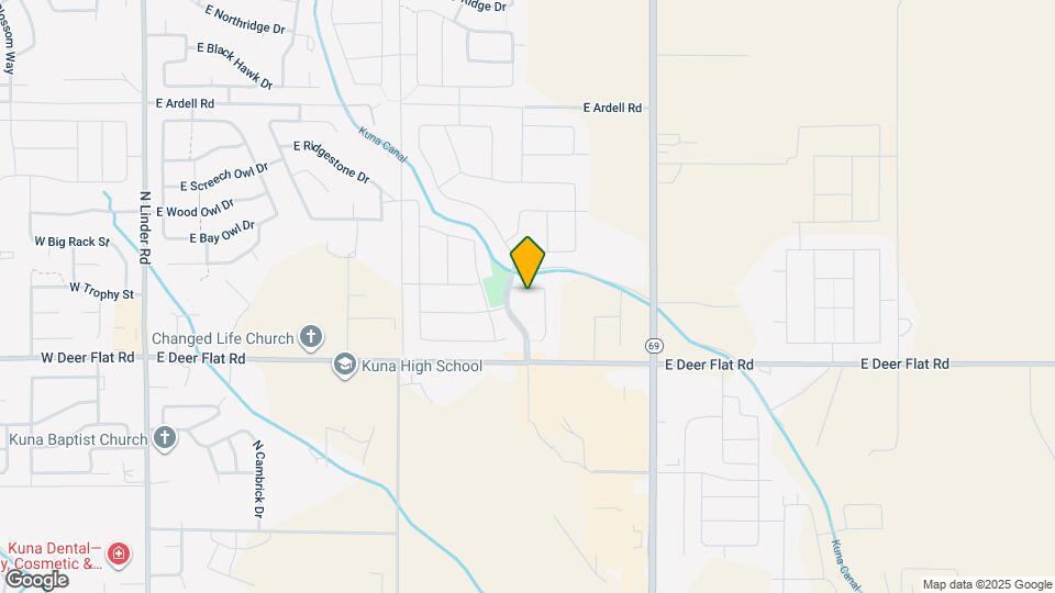 1201 E Trophy St Map and Location Details