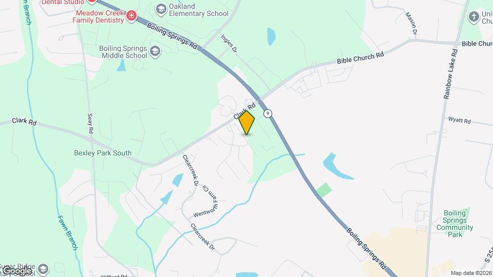 1312 Wunder Way Map and Location Details