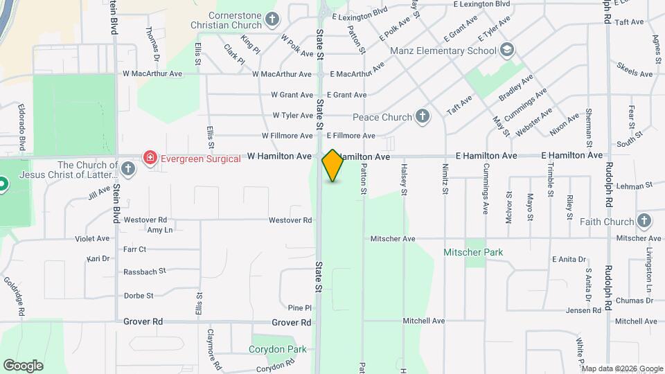 3347 State St Map and Location Details