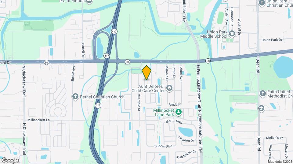 1527 Brookebridge Dr Map and Location Details