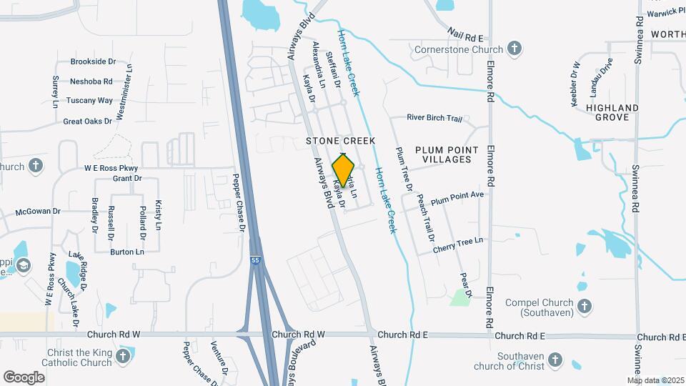 5466 Kayla Dr Map and Location Details