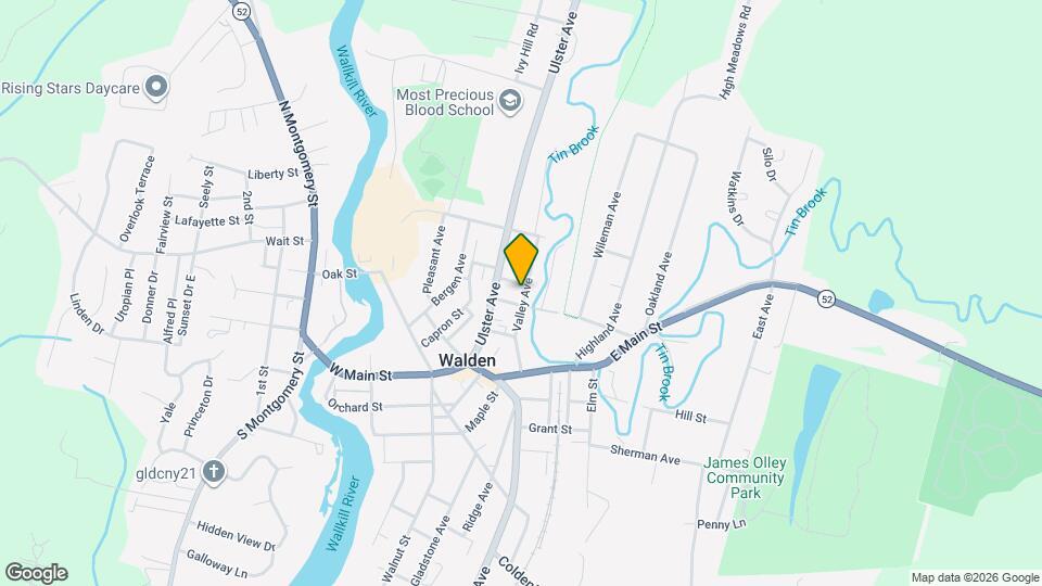 56 Valley Ave Map and Location Details