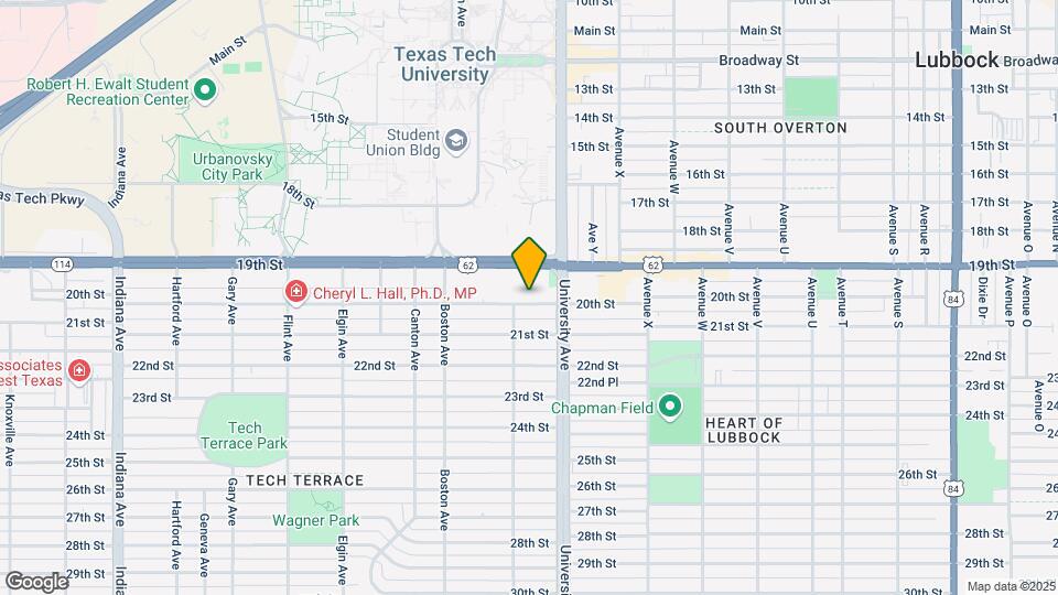 2518 20th St Map and Location Details