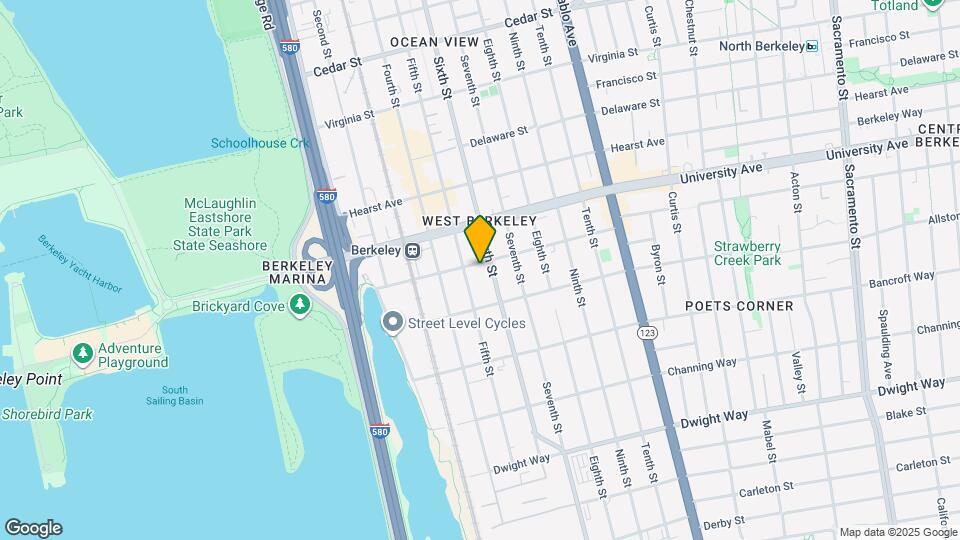 816 Addison St Map and Location Details