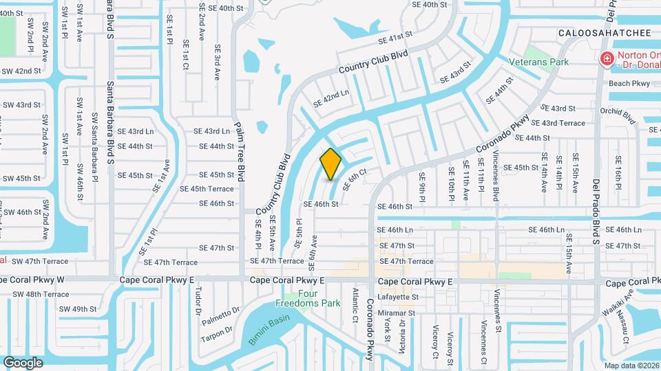 4527 SE 6th Pl Mapa y Detalles de la Ubicación