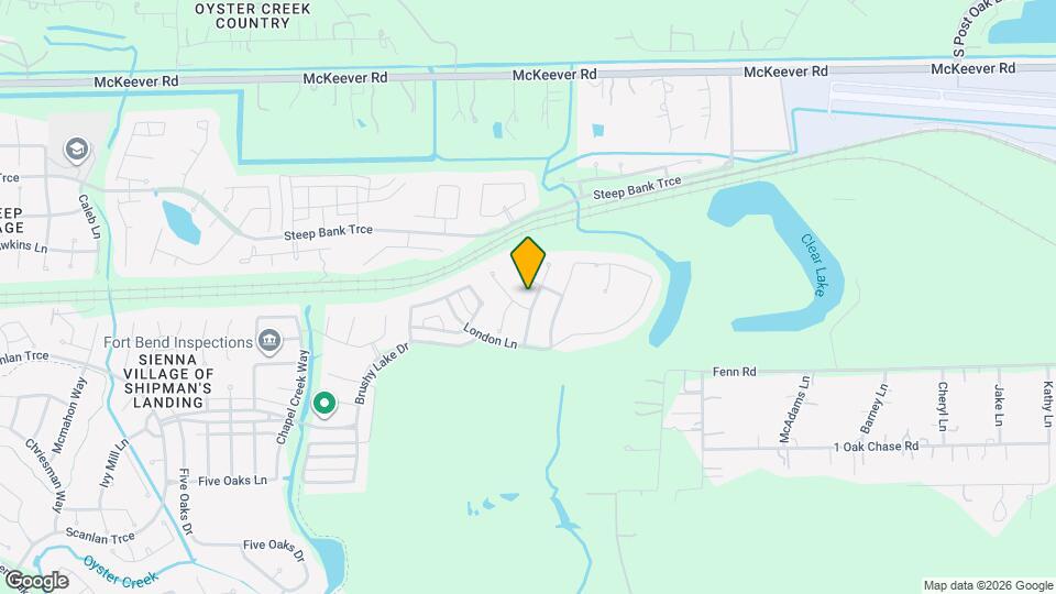 3607 Cat Springs Ln Map and Location Details