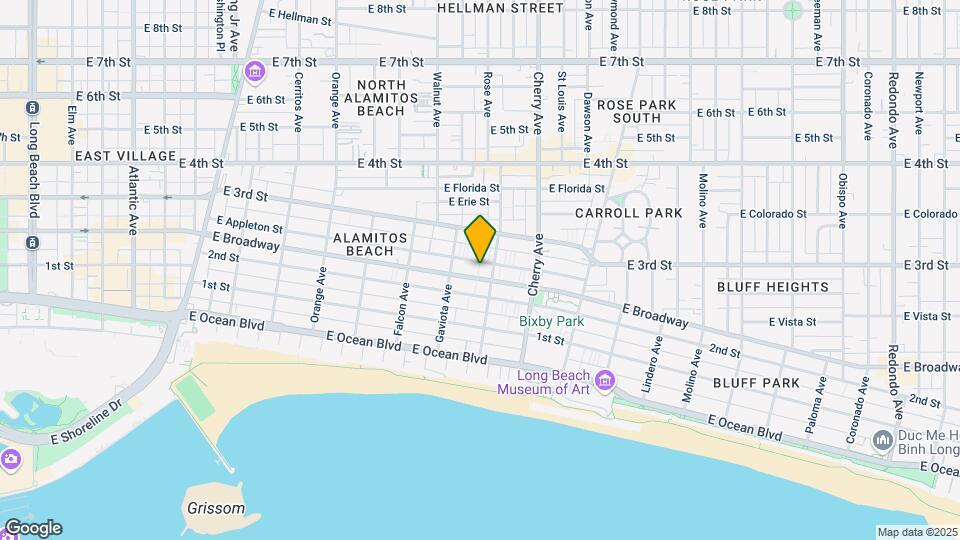 1750 Appleton St Map and Location Details