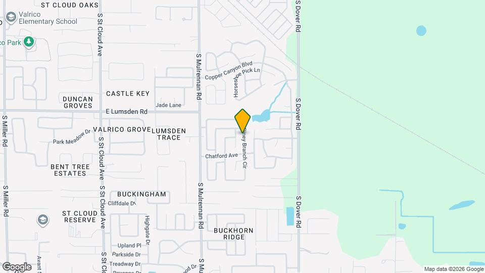 1306 Piney Branch Cir Map and Location Details