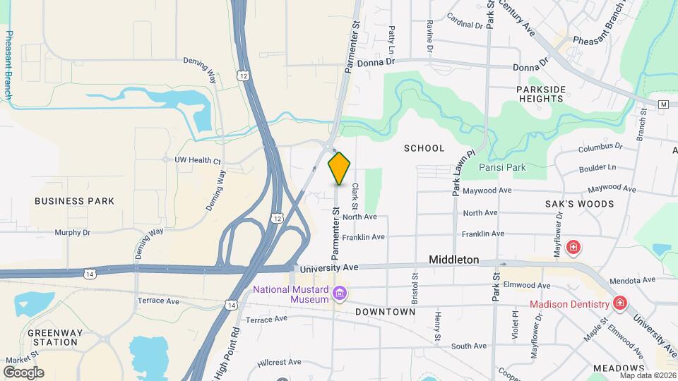 2305 Parmenter St, Unit Apt Map and Location Details