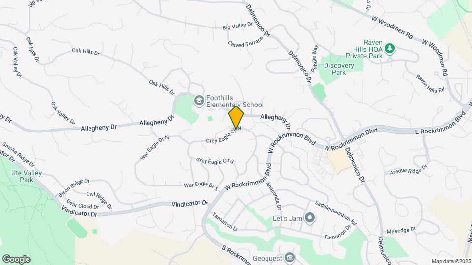 705 Grey Eagle Cir N Map and Location Details