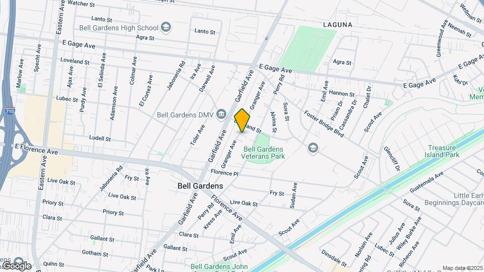 6922-6930 Granger Ave Mapa y Detalles de la Ubicación