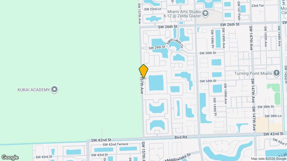 3344 SW 156th Ct Map and Location Details