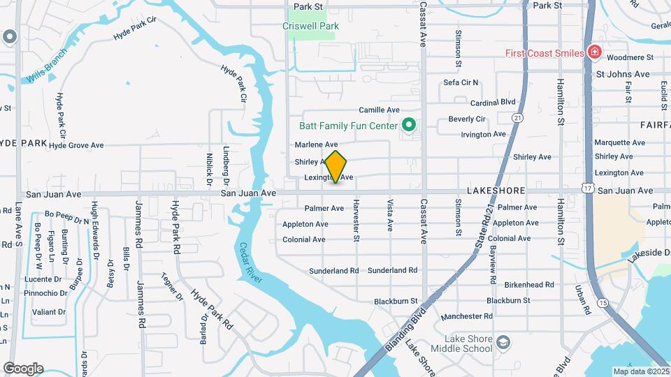 5237 San Juan Ave Map and Location Details