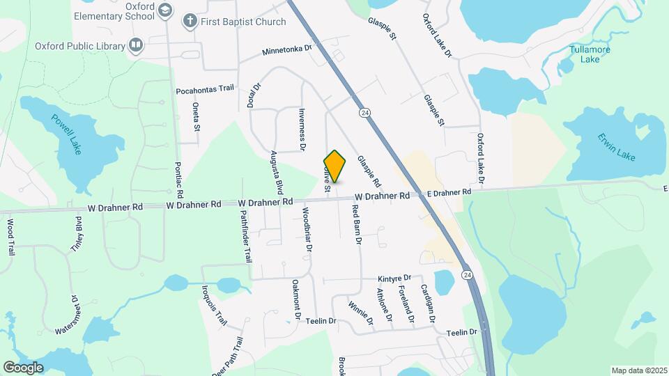 256 W Drahner Rd Map and Location Details