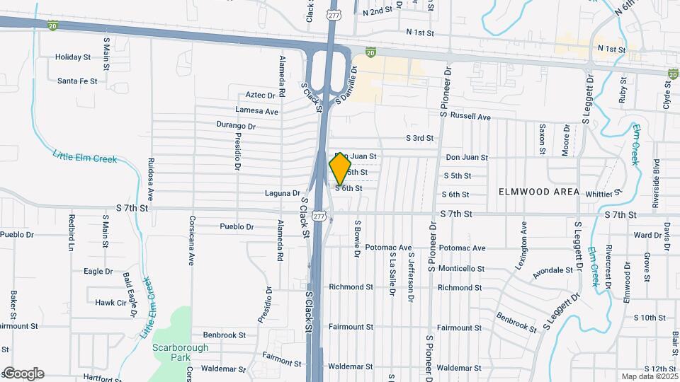 4917 S 6th St Map and Location Details