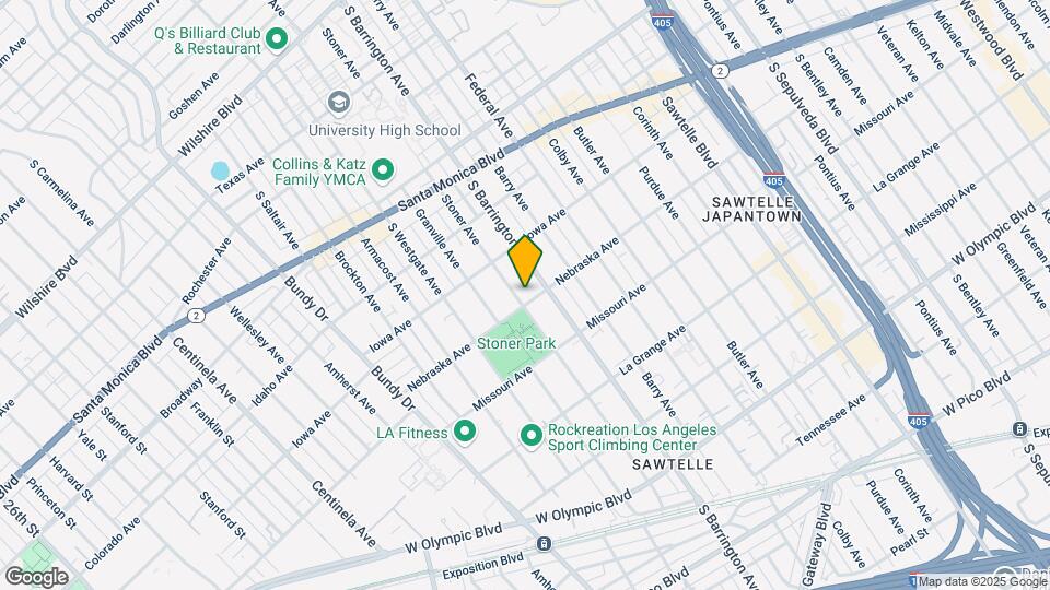 1748 Stoner Ave Mapa y Detalles de la Ubicación