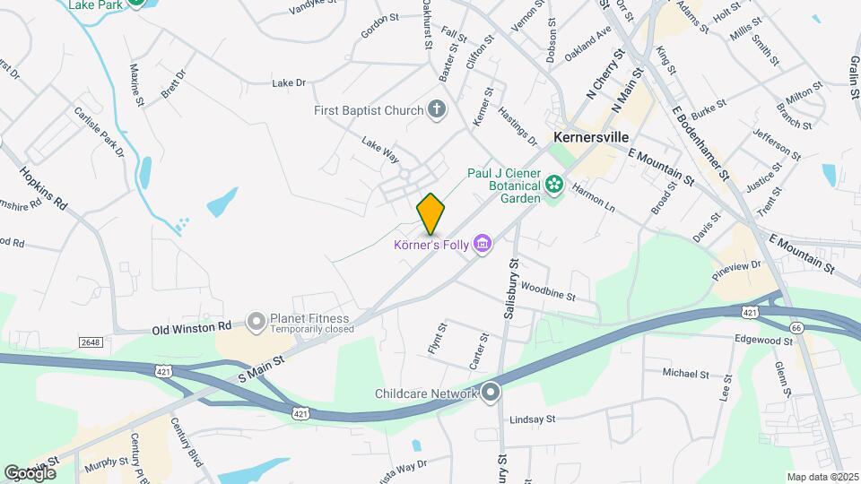 514 S Cherry St Map and Location Details