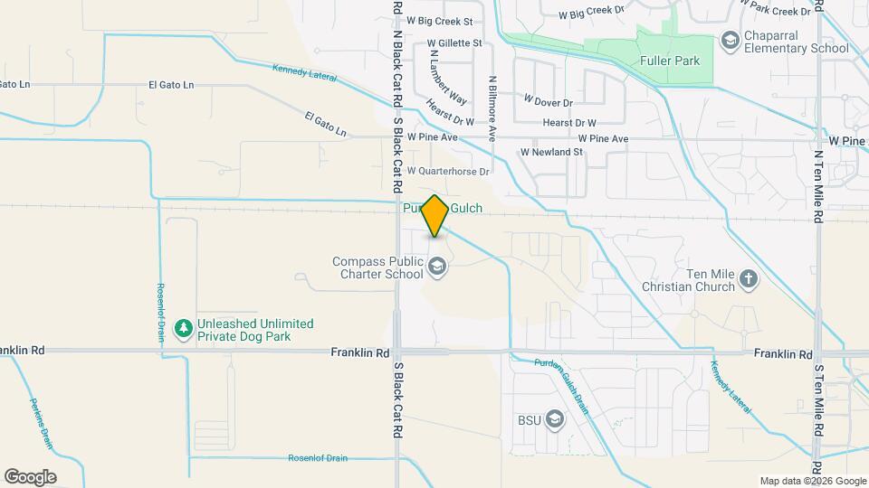 416 N Tessa Ave Map and Location Details