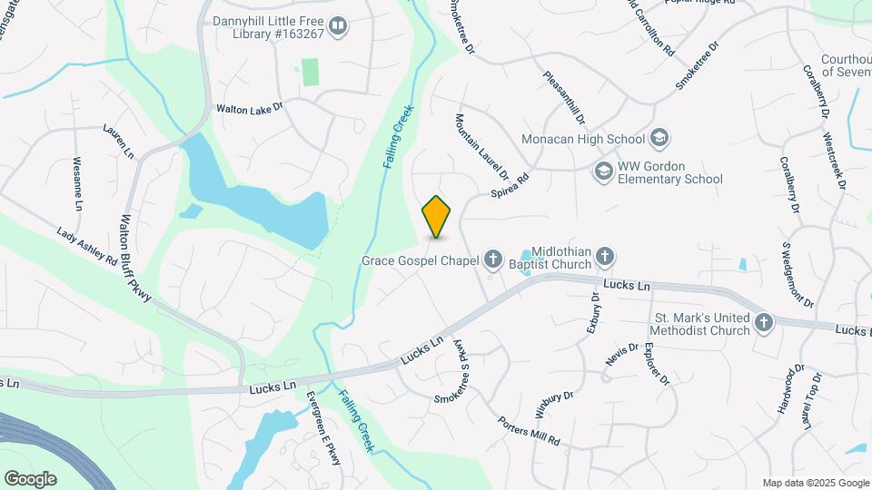 12013 Amber Meadows Ln Map and Location Details