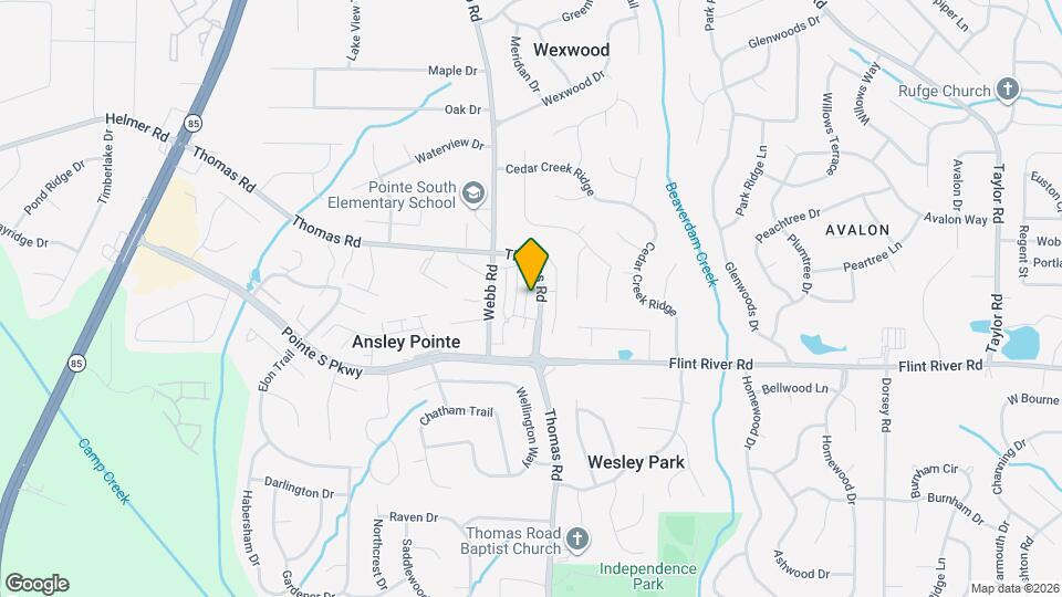 8641 Thomas Rd Map and Location Details