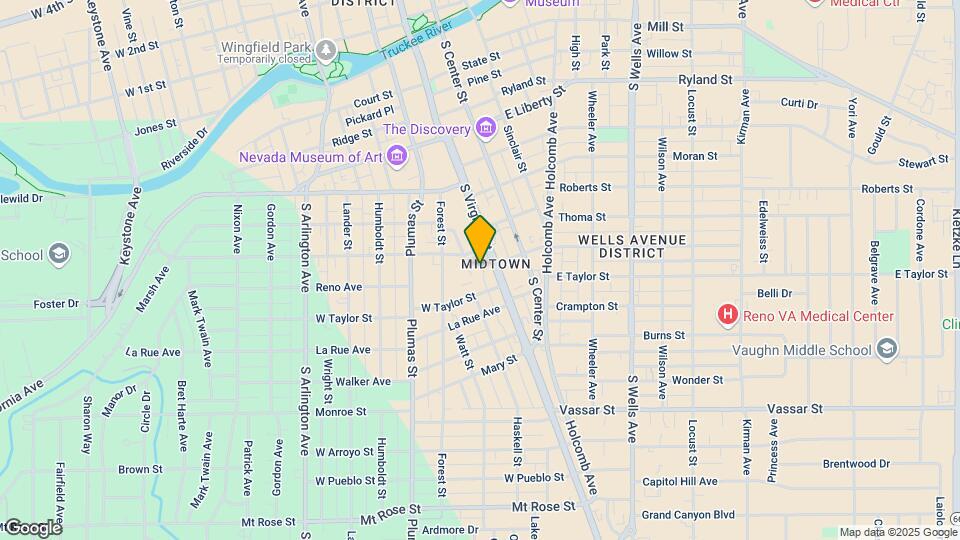 734 Tahoe St Map and Location Details