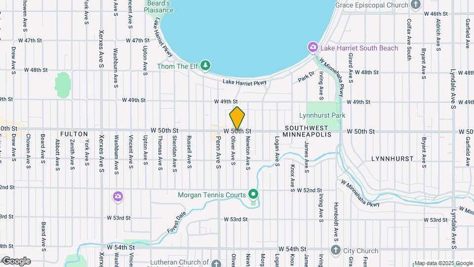 2119 W 50th St Map and Location Details