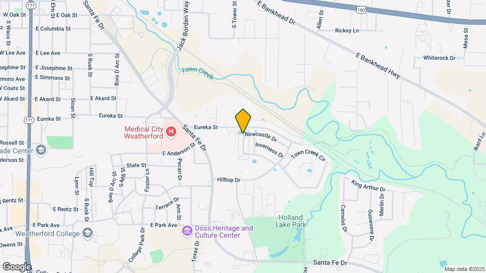 1106 Newcastle Dr Map and Location Details