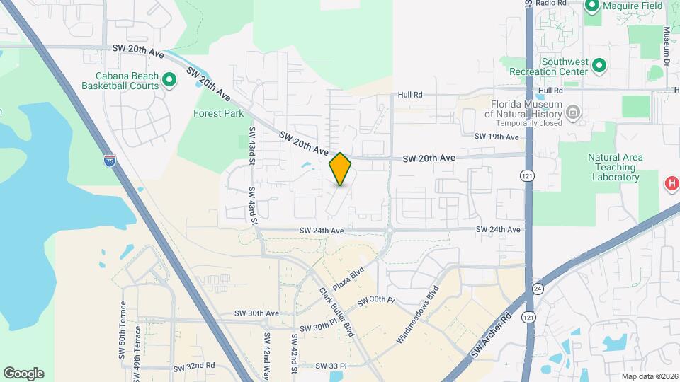 2203 SW 39th Way Map and Location Details